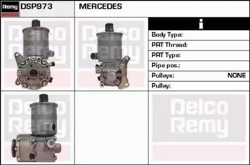 Remy DSP973 - Гідравлічний насос, рульове управління, ГУР avtolavka.club