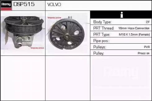 Remy DSP515 - Гідравлічний насос, рульове управління, ГУР avtolavka.club