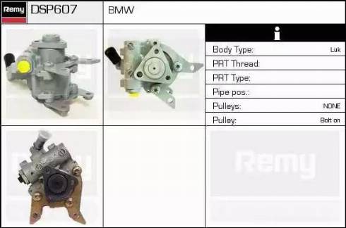 Remy DSP607 - Гідравлічний насос, рульове управління, ГУР avtolavka.club