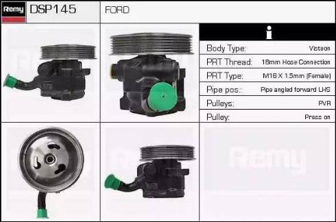 Remy DSP145 - Гідравлічний насос, рульове управління, ГУР avtolavka.club