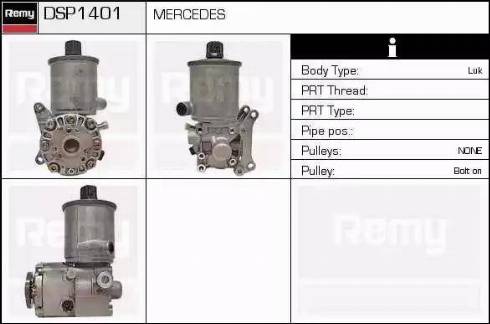 Remy DSP1401 - Гідравлічний насос, рульове управління, ГУР avtolavka.club