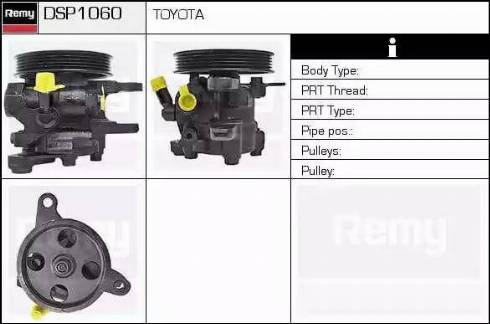 Remy DSP1060 - Гідравлічний насос, рульове управління, ГУР avtolavka.club