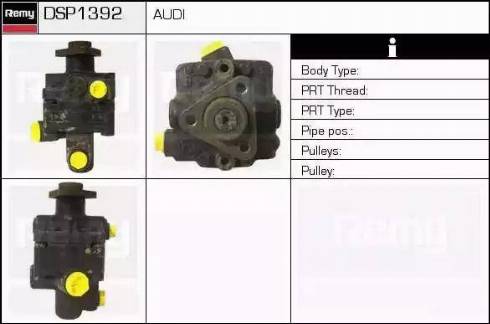 Remy DSP1392 - Гідравлічний насос, рульове управління, ГУР avtolavka.club