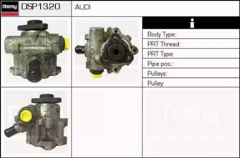 Remy DSP1320 - Гідравлічний насос, рульове управління, ГУР avtolavka.club