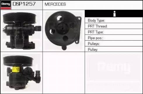 Remy DSP1257 - Гідравлічний насос, рульове управління, ГУР avtolavka.club