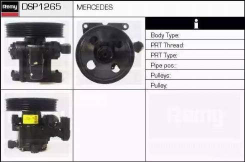 Remy DSP1265 - Гідравлічний насос, рульове управління, ГУР avtolavka.club