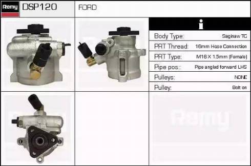 Remy DSP120 - Гідравлічний насос, рульове управління, ГУР avtolavka.club