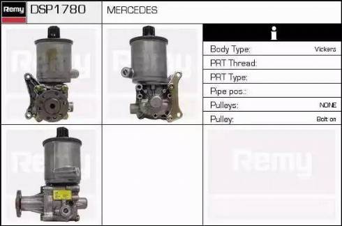 Remy DSP1780 - Гідравлічний насос, рульове управління, ГУР avtolavka.club