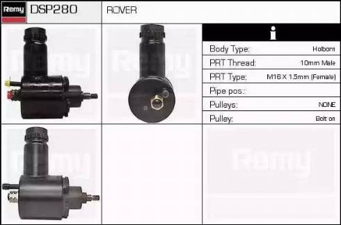 Remy DSP280 - Гідравлічний насос, рульове управління, ГУР avtolavka.club