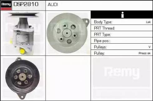 Remy DSP2810 - Гідравлічний насос, рульове управління, ГУР avtolavka.club