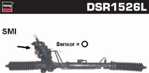 Remy DSR1526L - Рульовий механізм, рейка avtolavka.club