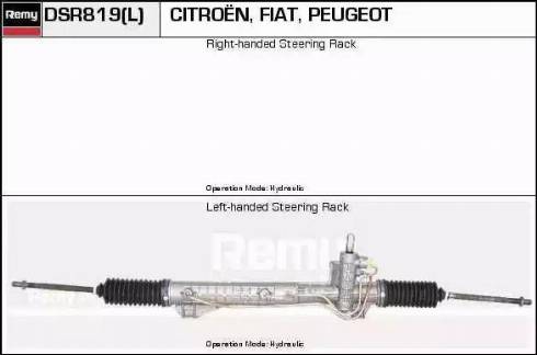 Remy DSR819L - Рульовий механізм, рейка avtolavka.club