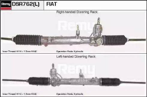 Remy DSR762L - Рульовий механізм, рейка avtolavka.club