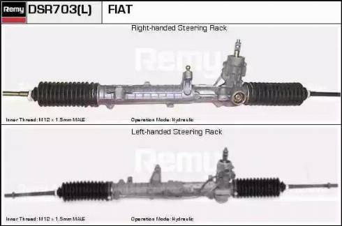 Remy DSR703L - Рульовий механізм, рейка avtolavka.club