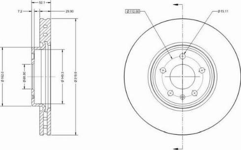 Remy RAD1062C - Гальмівний диск avtolavka.club