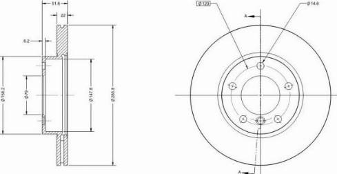 Remy RAD1111C - Гальмівний диск avtolavka.club