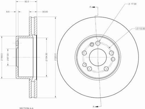 Remy RAD2265C - Гальмівний диск avtolavka.club