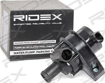 RIDEX 999W0006 - Насос рециркуляції води, автономне опалення avtolavka.club