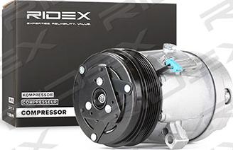 RIDEX 447K0091 - Компресор, кондиціонер avtolavka.club