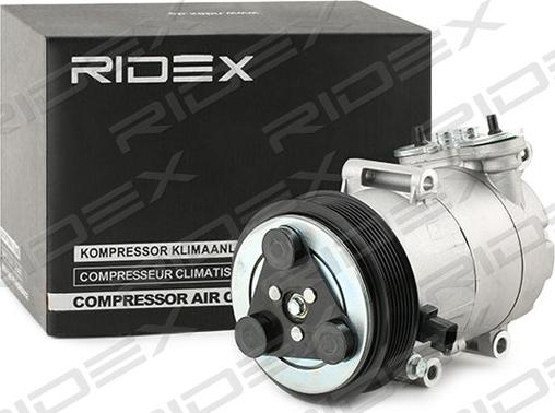 RIDEX 447K0370 - Компресор, кондиціонер avtolavka.club