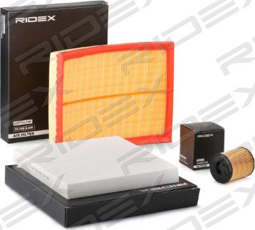 RIDEX 4055F0058 - Комплект фільтра avtolavka.club