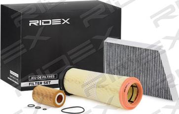 RIDEX 4055F0025 - Комплект фільтра avtolavka.club