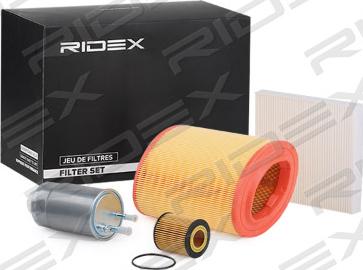 RIDEX 4055F0160 - Комплект фільтра avtolavka.club