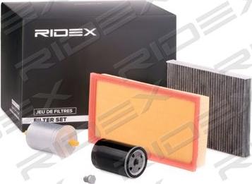 RIDEX 4055F0129 - Комплект фільтра avtolavka.club