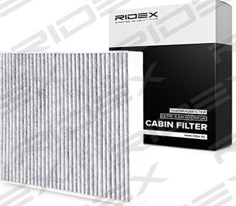 RIDEX 424I0017 - Фільтр, повітря у внутрішній простір avtolavka.club