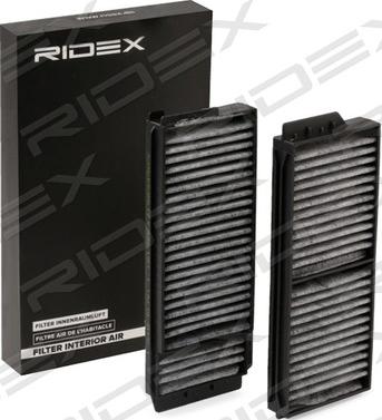 RIDEX 424I0393 - Фільтр, повітря у внутрішній простір avtolavka.club