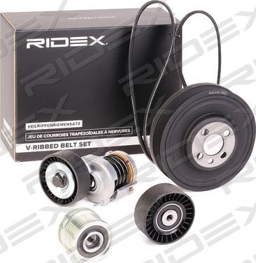 RIDEX 542R0403 - Поликлиновий ремінний комплект avtolavka.club