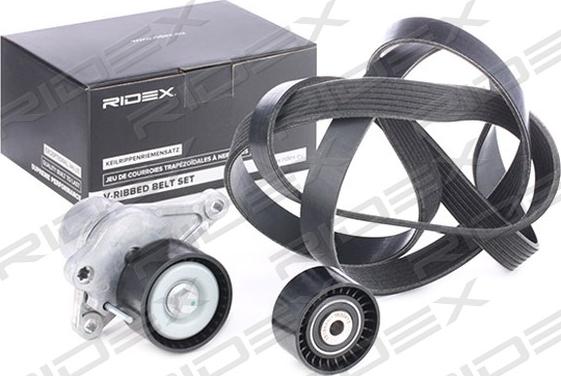 RIDEX 542R0022 - Поликлиновий ремінний комплект avtolavka.club