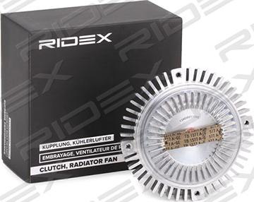 RIDEX 509C0048 - Зчеплення, вентилятор радіатора avtolavka.club