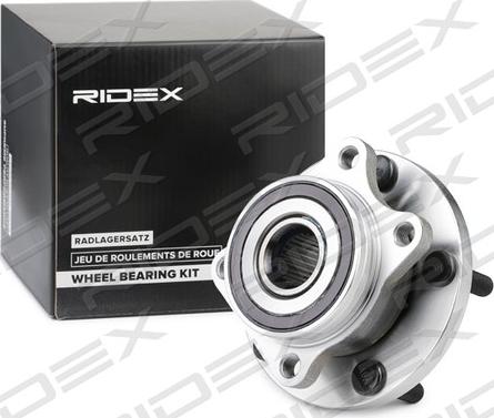 RIDEX 654W0901 - Комплект підшипника маточини колеса avtolavka.club