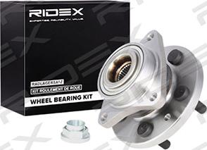 RIDEX 654W0480 - Комплект підшипника маточини колеса avtolavka.club