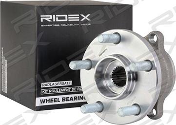 RIDEX 654W0529 - Комплект підшипника маточини колеса avtolavka.club