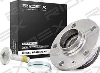 RIDEX 654W0005 - Комплект підшипника маточини колеса avtolavka.club