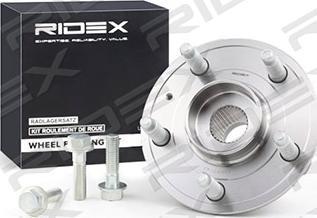 RIDEX 654W0147 - Комплект підшипника маточини колеса avtolavka.club