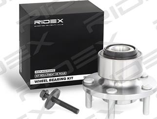 RIDEX 654W0121 - Комплект підшипника маточини колеса avtolavka.club