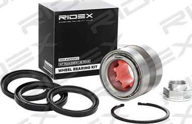 RIDEX 654W0122 - Комплект підшипника маточини колеса avtolavka.club