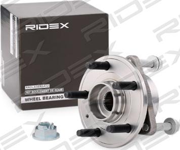 RIDEX 654W0804 - Комплект підшипника маточини колеса avtolavka.club