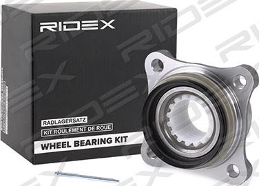 RIDEX 654W0300 - Комплект підшипника маточини колеса avtolavka.club