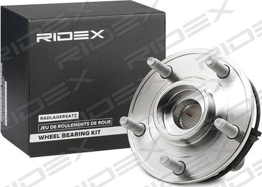 RIDEX 654W0767 - Комплект підшипника маточини колеса avtolavka.club