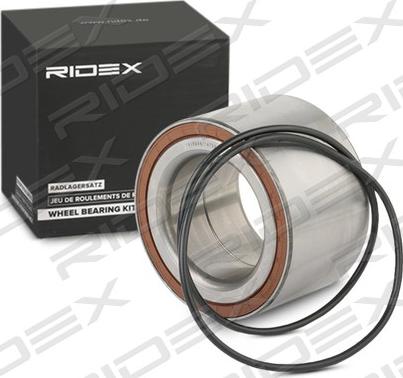 RIDEX 654W1097 - Комплект підшипника маточини колеса avtolavka.club