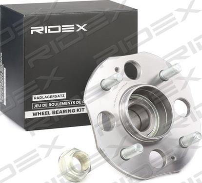 RIDEX 654W1050 - Комплект підшипника маточини колеса avtolavka.club