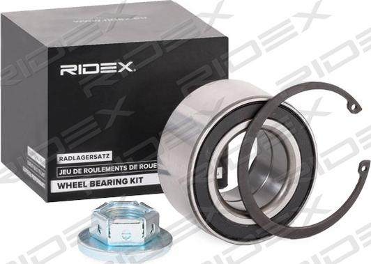 RIDEX 654W1022 - Комплект підшипника маточини колеса avtolavka.club