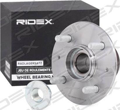 RIDEX 654W1142 - Комплект підшипника маточини колеса avtolavka.club