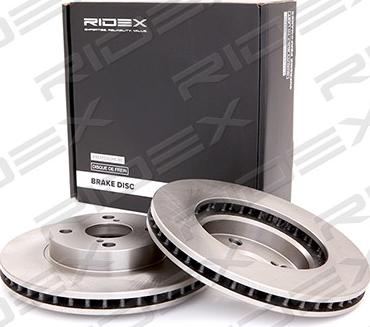 RIDEX 82B0058 - Гальмівний диск avtolavka.club