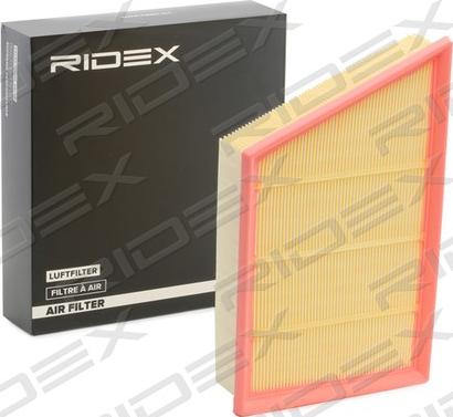 RIDEX 8A0586 - Повітряний фільтр avtolavka.club