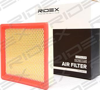 RIDEX 8A0057 - Повітряний фільтр avtolavka.club